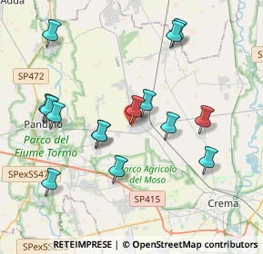 Mappa Via Montello, 26017 Trescore Cremasco CR, Italia (3.976)