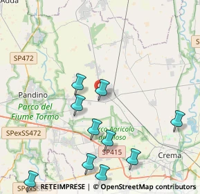 Mappa Via Montello, 26017 Trescore Cremasco CR, Italia (5.03182)