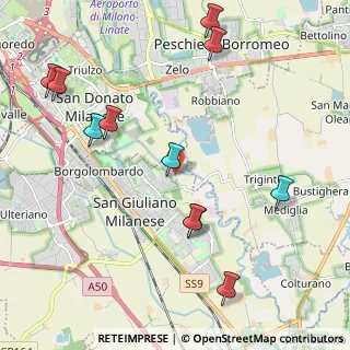 Mappa Via Carpianello, 20098 San Giuliano Milanese MI, Italia (2.46)