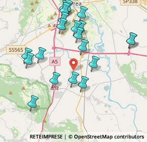 Mappa Via Vialà, 10090 Romano Canavese TO, Italia (4.272)