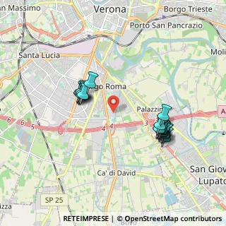 Mappa Viabilità Policlinico Rossi Borgo Roma, 37134 Verona VR, Italia (1.75)