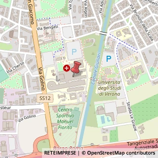 Mappa Piazzale L.A. Scuro, 10, 37134 Verona, Verona (Veneto)