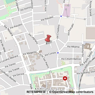 Mappa Via San Giovanni Bosco, 10, 20081 Abbiategrasso, Milano (Lombardia)
