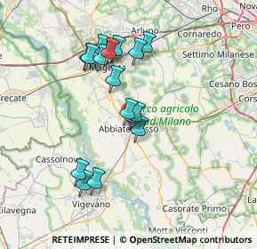 Mappa Via Privata dell'Acqua, 20081 Abbiategrasso MI, Italia (6.33625)