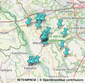 Mappa Via Privata dell'Acqua, 20081 Abbiategrasso MI, Italia (5.5575)