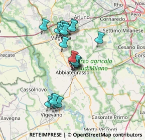 Mappa Via Privata dell'Acqua, 20081 Abbiategrasso MI, Italia (6.2525)