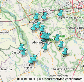 Mappa Via Privata dell'Acqua, 20081 Abbiategrasso MI, Italia (6.089)