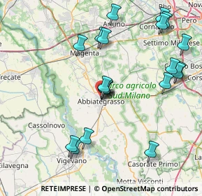 Mappa Via Privata dell'Acqua, 20081 Abbiategrasso MI, Italia (8.667)