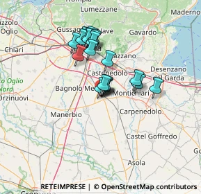 Mappa Via Monte Grappa, 25016 Ghedi BS, Italia (10.4145)