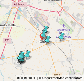 Mappa Via Monte Grappa, 25016 Ghedi BS, Italia (4.28667)