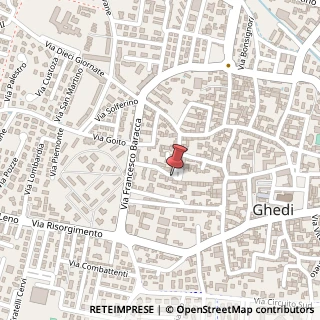 Mappa Via Monte Grappa, 84, 25016 Ghedi, Brescia (Lombardia)