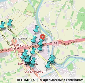 Mappa Strada Corte Garofolo, 37057 Verona VR, Italia (1.178)