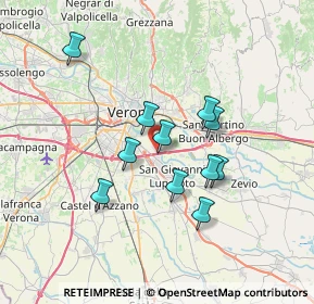 Mappa Strada Corte Garofolo, 37057 Verona VR, Italia (5.80727)