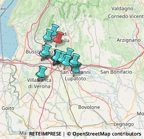 Mappa Strada Corte Garofolo, 37057 Verona VR, Italia (9.01444)