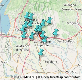 Mappa Strada Corte Garofolo, 37057 Verona VR, Italia (10.19063)