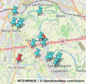Mappa Strada Corte Garofolo, 37057 Verona VR, Italia (2.084)