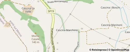 Mappa Ponti sul Mincio