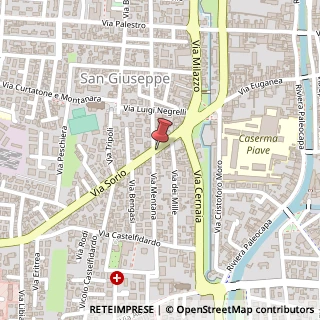 Mappa Via Mentana, 16, 35141 Padova, Padova (Veneto)