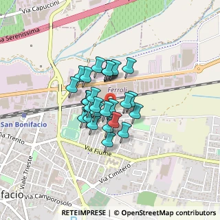 Mappa Via Alcide De Gasperi, 37047 San Bonifacio VR, Italia (0.26552)
