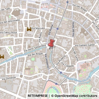 Mappa Via Gualchiere,  2, 35122 Padova, Padova (Veneto)