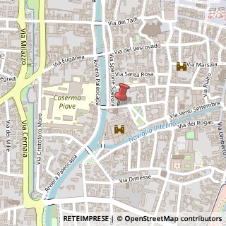 Mappa Via s. tomaso 27, 35020 Padova, Padova (Veneto)