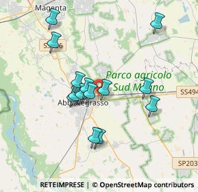 Mappa SP ex Strada Statale 526 dell'Est Ticino, 20081 Abbiategrasso MI, Italia (3.235)