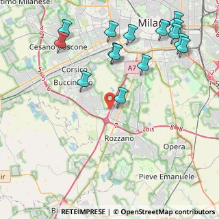 Mappa A7 Milano - Genova, 20090 Assago MI, Italia (5.27067)
