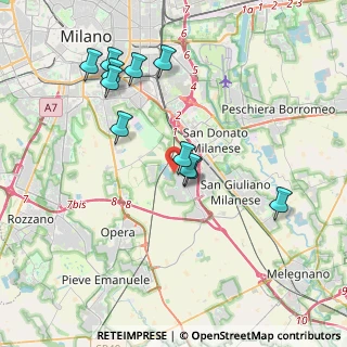 Mappa Via Verbano, 20098 Area Industriale MI, Italia (3.85)