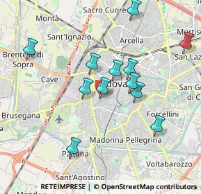 Mappa Riviera Paleocapa, 35141 Padova PD, Italia (1.77667)