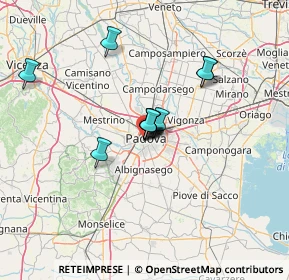 Mappa Riviera Paleocapa, 35141 Padova PD, Italia (11.37167)