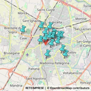 Mappa Via S. Tomaso, 35020 Albignasego PD, Italia (1.12611)
