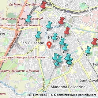 Mappa Via S. Tomaso, 35020 Albignasego PD, Italia (1.00688)