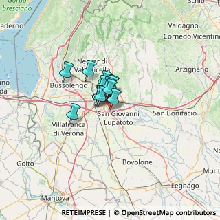 Mappa Via Copparo, 37134 Verona VR, Italia (6.24923)