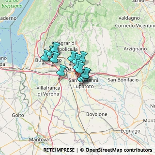 Mappa Via Copparo, 37134 Verona VR, Italia (7.422)