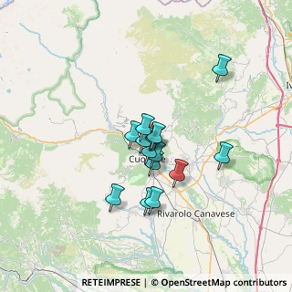 Mappa Via Tenente V. Bertoldo, 10082 Cuorgnè TO, Italia (4.71643)