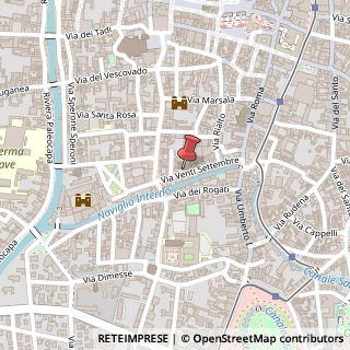 Mappa Via 20 Settembre, 38, 35122 Padova, Padova (Veneto)