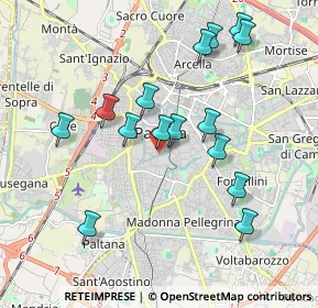 Mappa Via 20 Settembre, 35122 Padova PD, Italia (1.868)