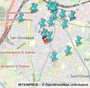 Mappa Via 20 Settembre, 35122 Padova PD, Italia (1.067)