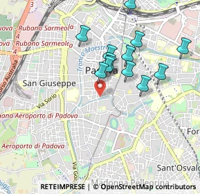Mappa Via 20 Settembre, 35122 Padova PD, Italia (0.82846)