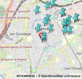 Mappa Via 20 Settembre, 35122 Padova PD, Italia (1.09053)
