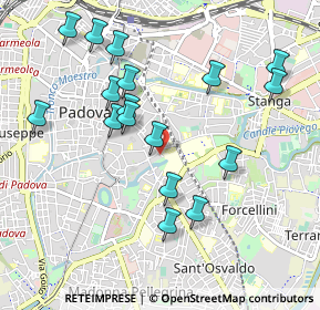 Mappa Via Ospedale Civile, 35125 Padova PD, Italia (1.00235)