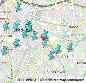 Mappa Via Ospedale Civile, 35125 Padova PD, Italia (1.01)