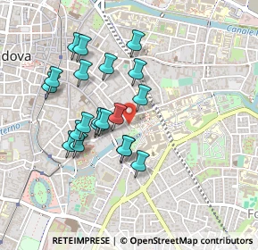 Mappa Via Ospedale Civile, 35125 Padova PD, Italia (0.4045)