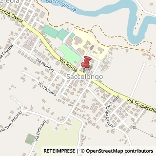 Mappa Via Roma, 59, 35030 Saccolongo, Padova (Veneto)