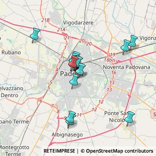 Mappa Via S. Francesco, 35123 Padova PD, Italia (3.04933)
