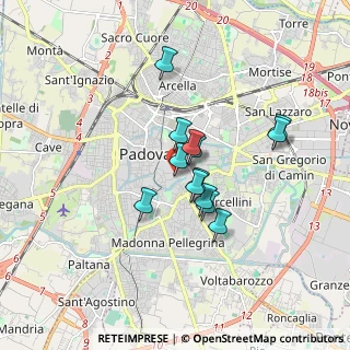 Mappa Via S. Francesco, 35123 Padova PD, Italia (1.24923)