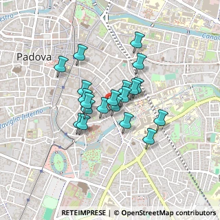 Mappa Via S. Francesco, 35123 Padova PD, Italia (0.3145)