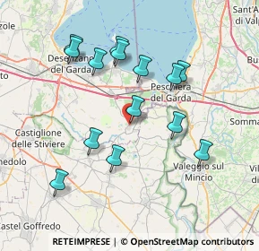 Mappa Via Giuseppe Garibaldi, 25010 Pozzolengo BS, Italia (7.215)