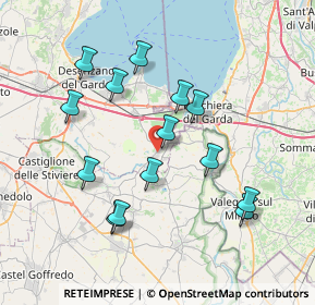 Mappa Via Giuseppe Garibaldi, 25010 Pozzolengo BS, Italia (7.24929)