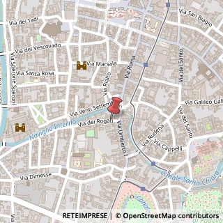 Mappa Via Rogati, 4, 35122 Padova, Padova (Veneto)